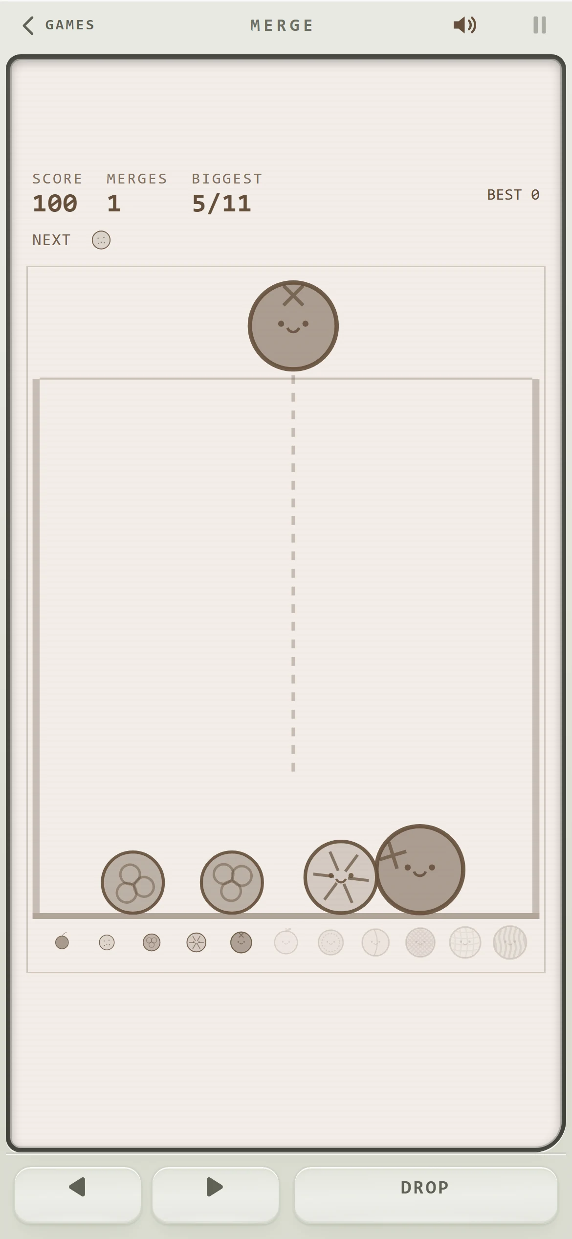 In play: the shared deck below, the game's own rules above.